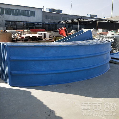 哈尔滨蓝色玻璃钢集气罩 集气池拱形盖板工厂