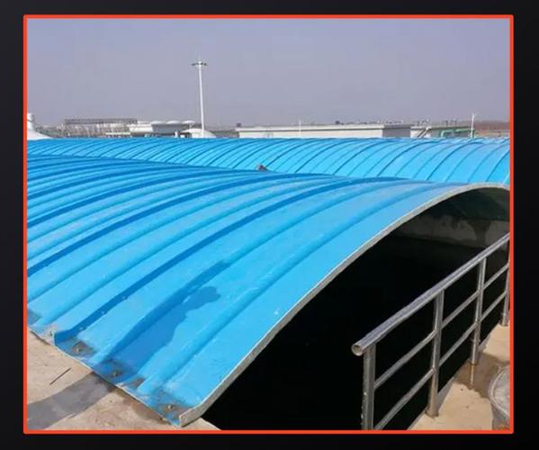 玻璃钢污水池盖板 除臭密闭集气罩 耐腐阻燃坚固防滑 安装方便 嘉智