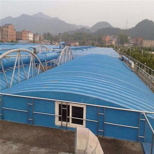 污水池玻璃钢拱形盖板 高效集气罩的应用与优势