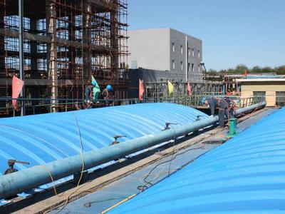 华瑞玻璃钢集气罩 污水池玻璃钢盖板现货供应与一体化污水处理设备解析