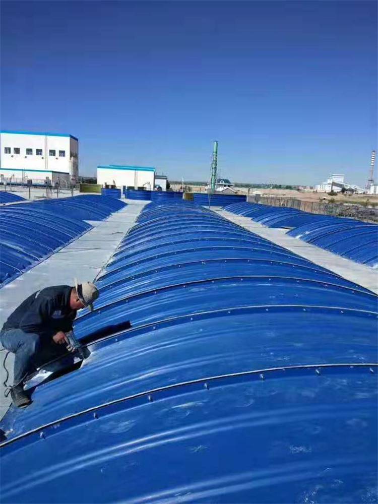 玻璃钢拱形盖板 污水池废气治理的关键组件